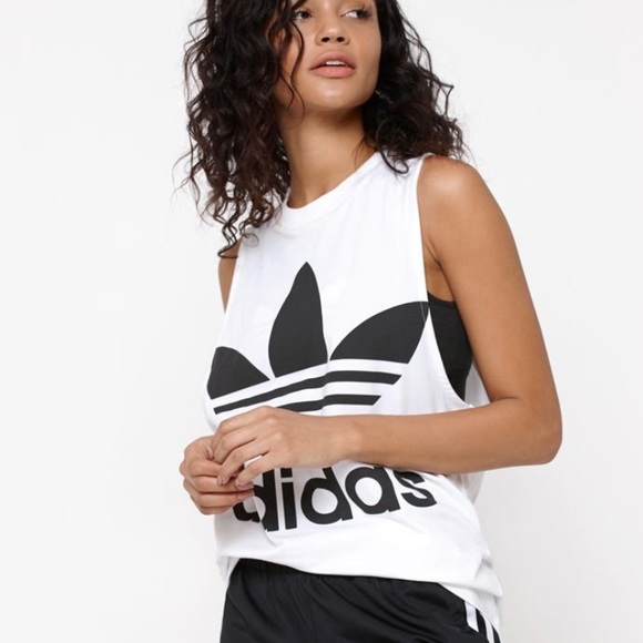 adidas Tops - Adidas Originals Adicolor trefoil tank top NWT
